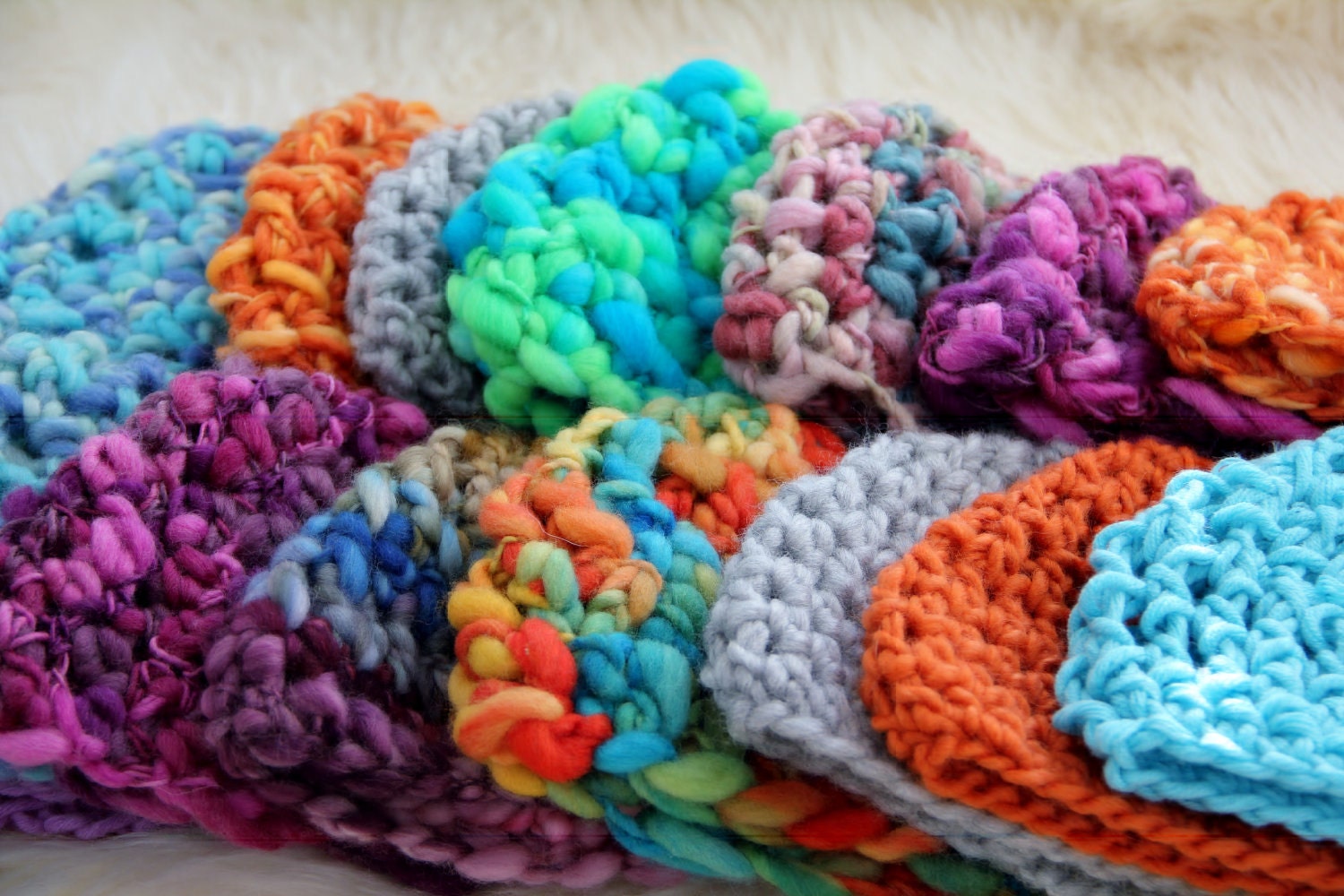 Beanie Hat CROCHET PATTERN, Newborn Thick and Thin Beanie Hat, Photography Prop, Instant Download