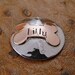Dog ID Tag Domed Bone Custom Dog Tag