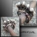 Crown of Pearls, Antiqued woven Copper and Pearl ring,ThePurpleLilyDesigns