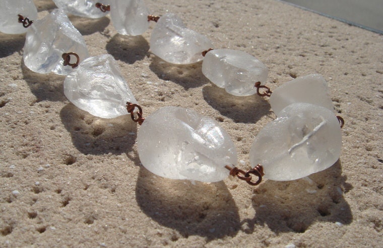 Clear Quartz and Copper Wire