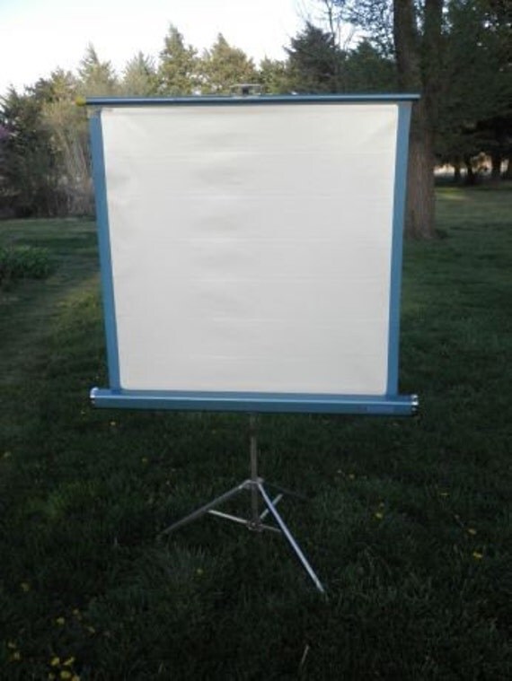 Vintage Projector Screen