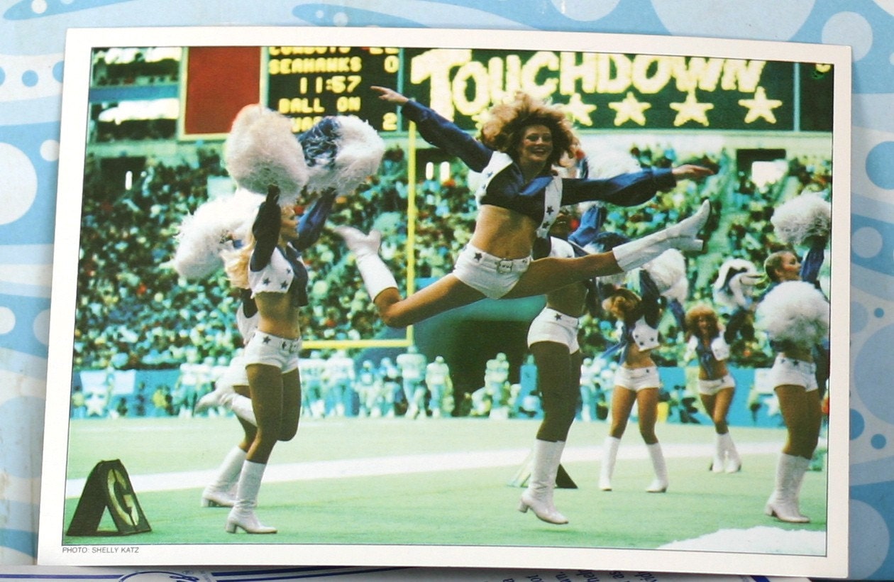 Vintage Topps Dallas Cowboy Cheerleader Postcard Set of 30 1981 Series