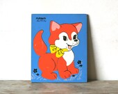 Circa 1960s Playskool Wooden Puzzle Reddy Fox - ivorybird Circa 1960s Playskool Wooden Puzzle Reddy Fox - ivorybird