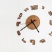 Bamboo Wall Clock