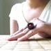 Folk jewelry - Seed jewelry - Seed Ring - Unisex ring - Halloween - Organic jewelry - Halloween, Folk, Organic, Unisex - Black, Red, Orange