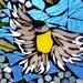Chickadees and Lilacs - FREE SHIPPING