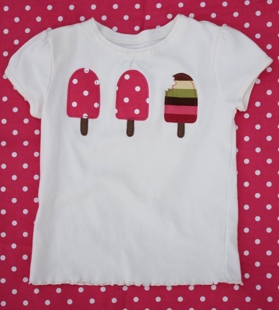 Pink Polka Dot Popsicles