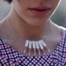 White lapicitos necklace