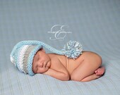 Baby Hat, Baby Elf Hat, Newborn Elf Hat, Newborn Size - Baby Photography Prop - Pick your colors