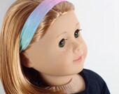 Tie-dye headband for 18" dolls such as American Girl
