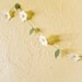 Crochet Flower Garland, Crochet Housewares, Custom Order, in your color choices