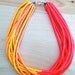 Bold Tribe - African Pop Minimalist Bib Necklace - No. 14