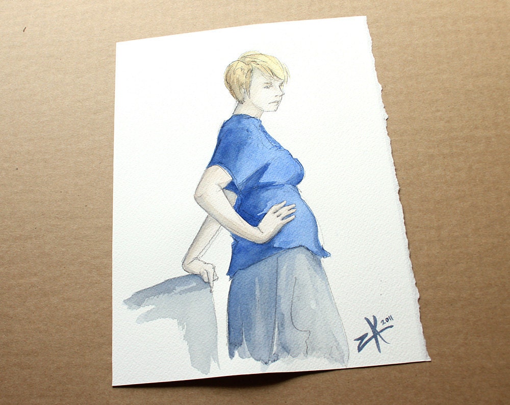 Blonde Hair and Blue Eyes - ORIGINAL
