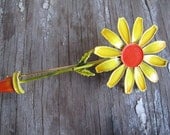 Capri Flower in Pot Brooch