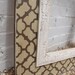 20x20 Distressed Wood Moroccan Picture or MIrror Frame