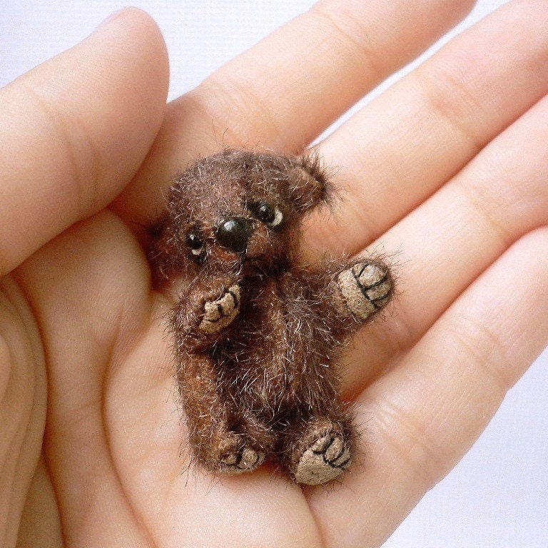 Miniature bear PATTERN emailed PDF Tommy by Tatiana Scalozub (pdf or printed)