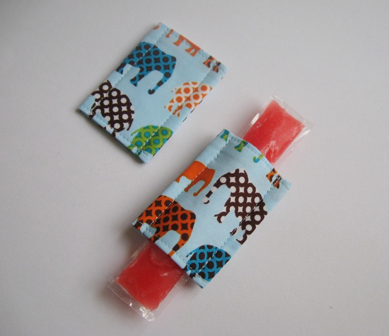 Magnetic Freezer pop cozy's......Elephant