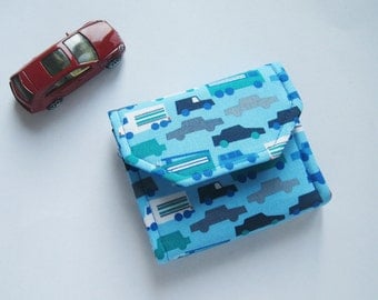 The ORIGINAL Car Wallet with POCKET (holds 2) ... Rush Hour ... available in other fabrics