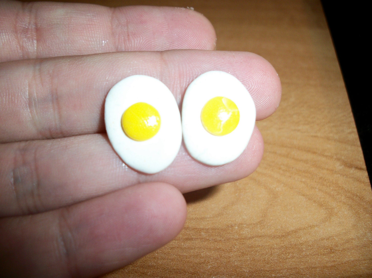 Fried Egg Stud Earrings