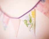 Single Strand Your Choice Vintage Fabric Bunting, Garland, Banner, Pennant Decoration 3 Feet Il_170x135