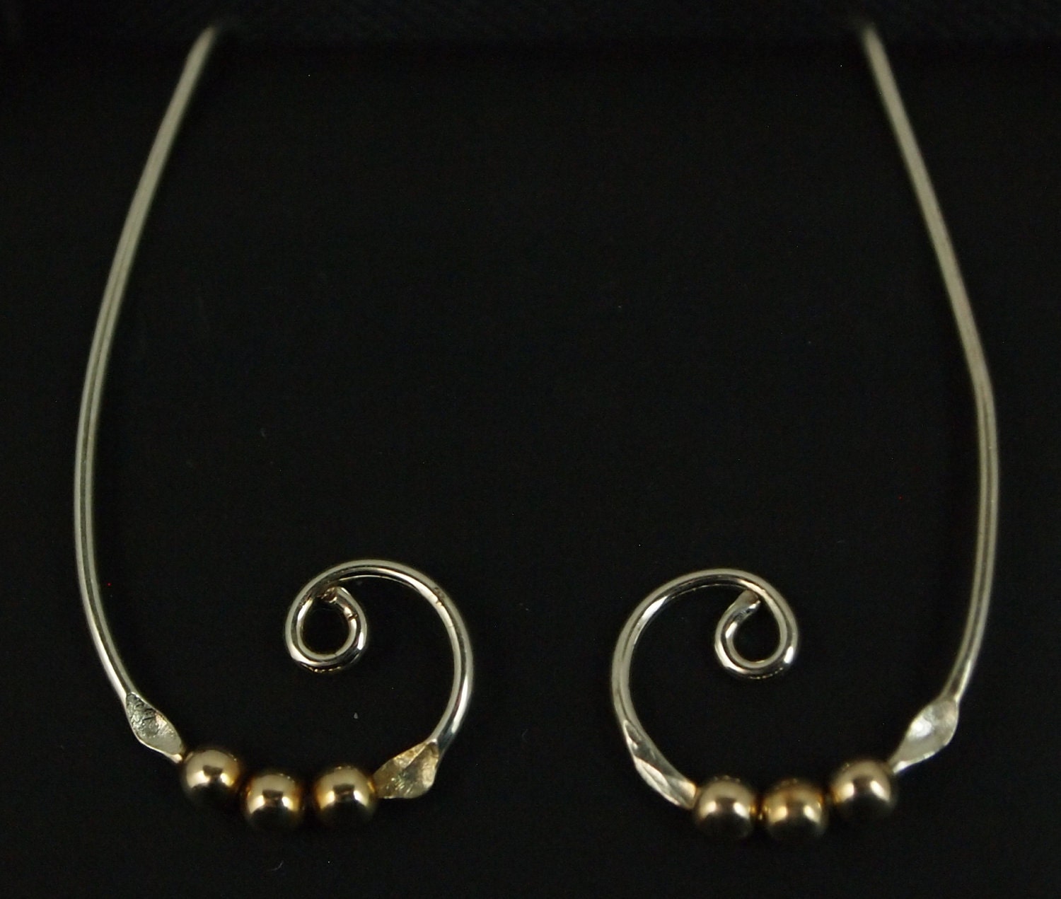 Sterling Silver and Gold Filled Earrings