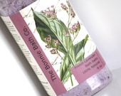 SALE 30% OFF French Lavender Aromatherapy Bath Salts With Lavender Buds
