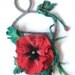Felted handbag  medium  - Poppy