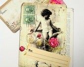 Art Mailing Package Adhesive Address Label CHERISH No.4