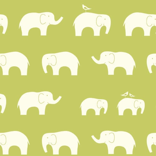 Birch MOD BASICS Ellie Fam Grass- Organic Cotton Fabric- Check Out These Shipping Rates