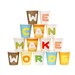 alphabet initial paper cups for party