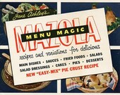 Mazola Menu Magic - Vintage 1951 Cookbook