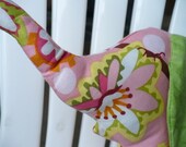 Pink Plush Elephant