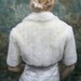 Sale - Ivory faux fur bolero jacket shrug Wrap FB004-Ivory - was 89.99