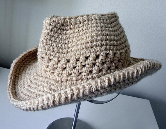 Cowboy Hat Crochet pattern-Permission to sell finished items.