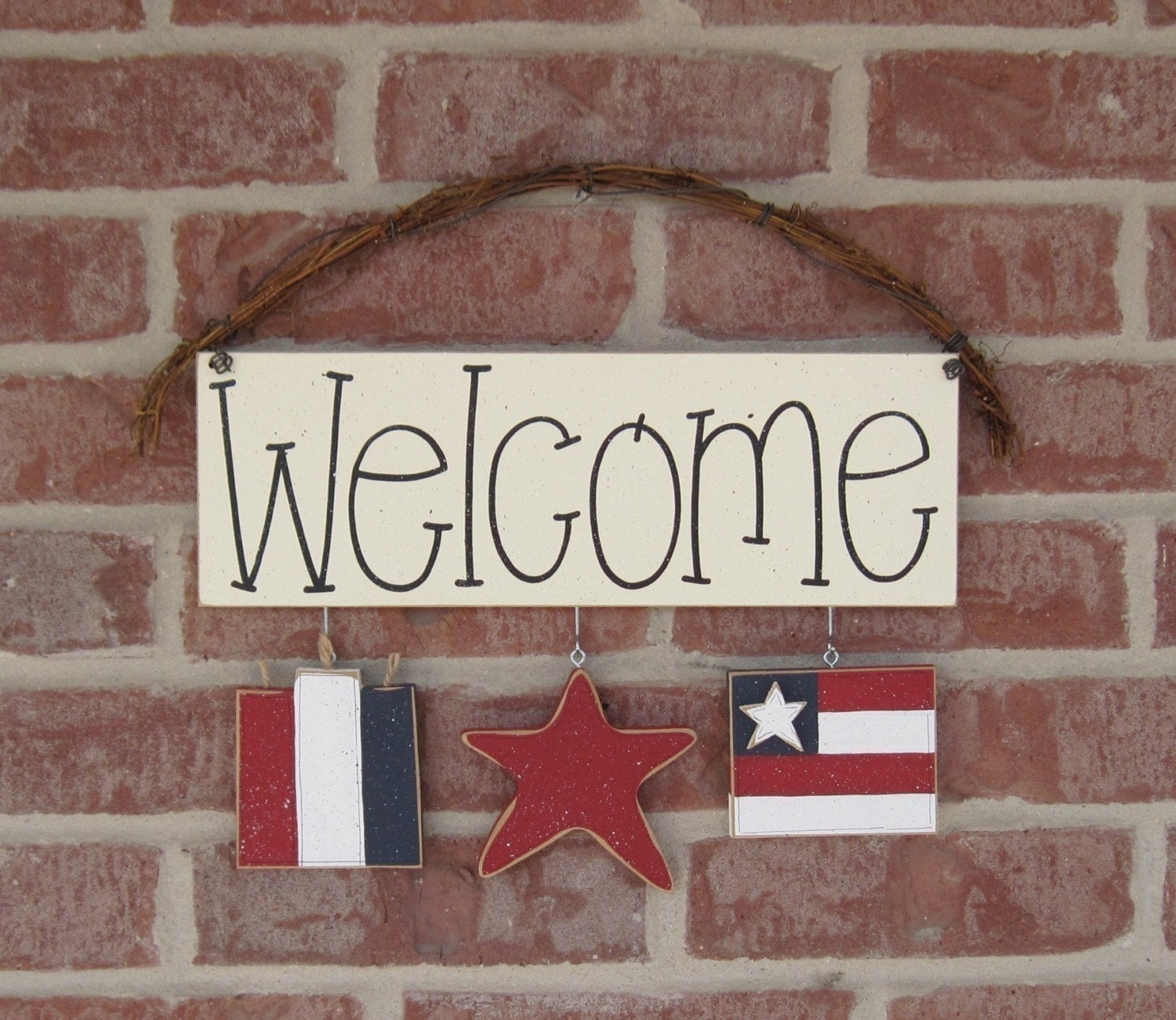 FULL YEAR SET of monthly welcome decorations with a sign (Buy a Full Year Set, Get the Welcome sign Free)  for wall, home, gift, door decor