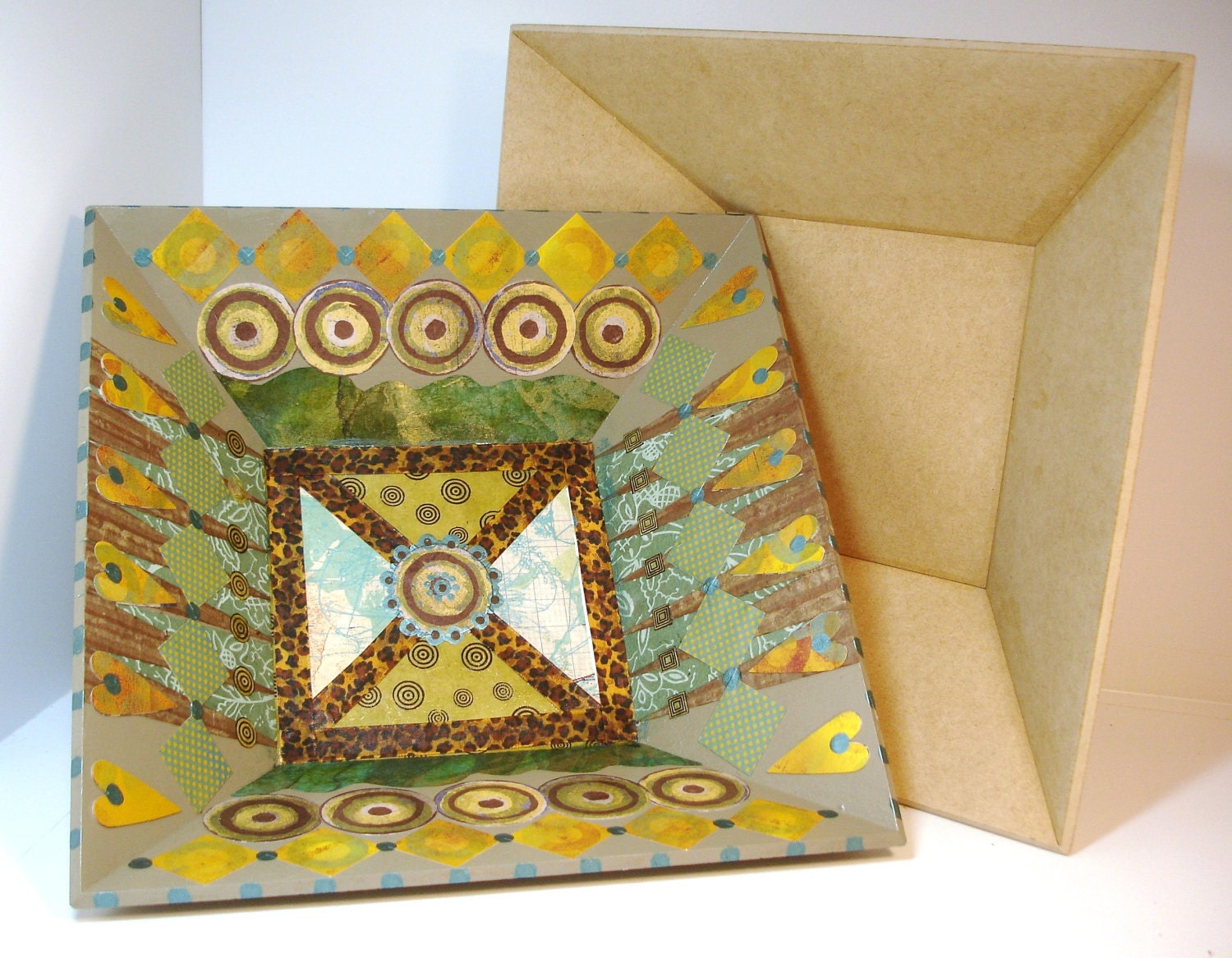 STATEMENT Bowl, made to order, CUSTOM Decorative & Functional Deco Bowl -- You choose the colors
