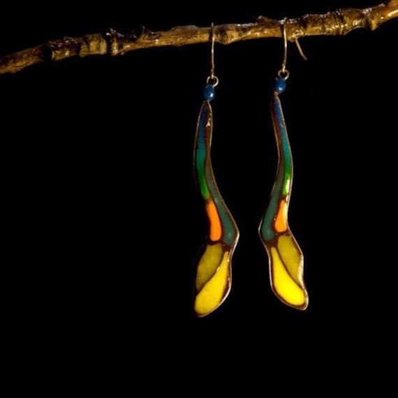 Earrings Libellula