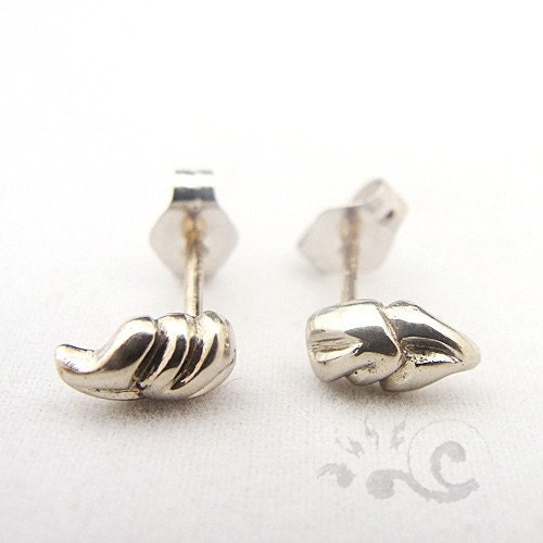 Cocoon Earrings 14k