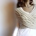 Criss Cross  Cabled Sweater Vest  PDF PATTERN  Design by Pilland