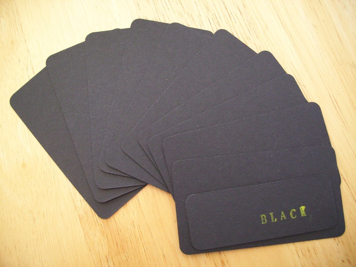 Black Business Cards