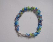 multi-color teardrop bracelet