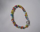 multi-color teardrop bracelet
