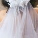butterfly hair comb, orange monarch hair comb