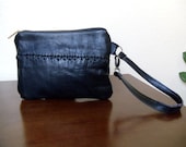 Urban Repurposed Leather Clutch