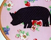 Pig Silhouette No 1