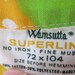 Vintage No Iron MUSLIN Mod Orange Floral Fabric Twin Flat & Fitted Sheets Wamsutta Superlin