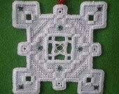 Hardanger Holiday Ornament  -   "Snowflake"