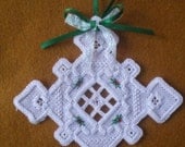 Hardanger Holiday Ornament  -   "Snowflake"