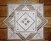 Stunning Handstitched Hardanger Centerpiece