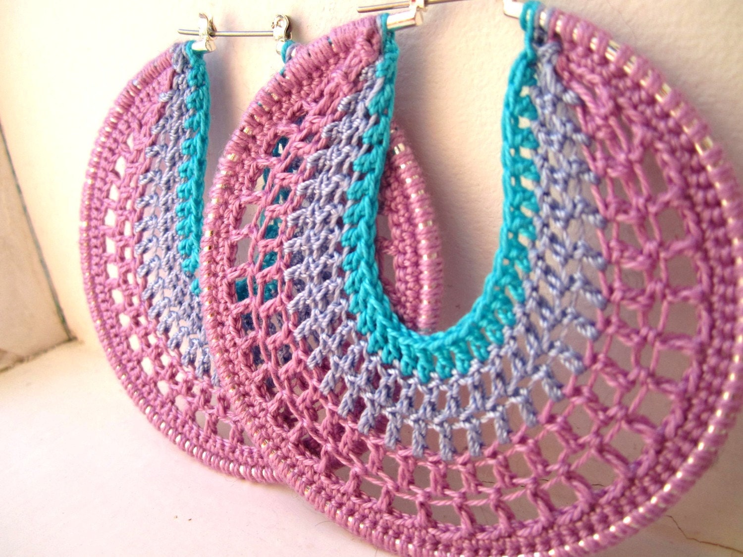 Crocheted Hoops